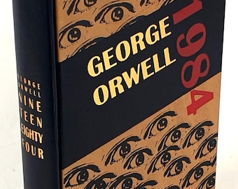1984 George Orwell: Limited Edition Leather Bound Book
