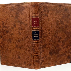Charles Darwin - The Descent Of Man 1875 Second Polish Edition