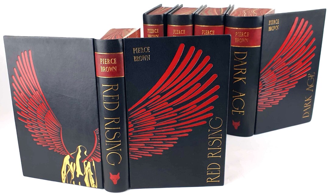 Pierce Brown - Red Rising Series Vol. 1-5 [complete Set], Leather
