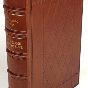 Umberto Eco- The Name Of The Rose 1St Edition, Leather Binding