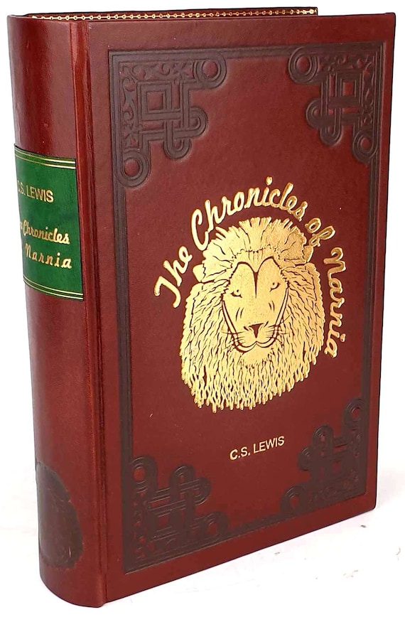 Lewis - the Chronicles of Narnia Leather Rebound - Etsy