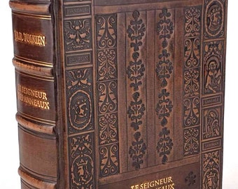J.R.R. Tolkien - Le Seigneur des Anneaux. Reliure cuir exclusive, édition limitée