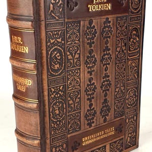 Tolkien - Unfinished Tales. Premium Leather Binding