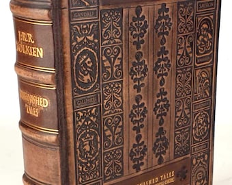J.R.R. Tolkien Unfinished Tales Leather-Bound Collector's Edition (Limited)