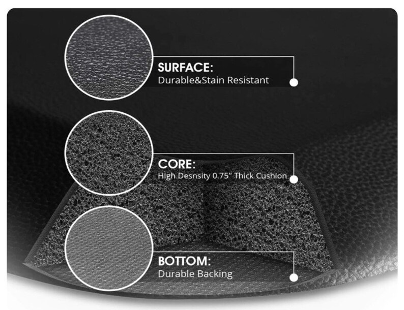 Anti Fatigue Cushioned Kitchen Floor Mats, Thick Standing Office Desk