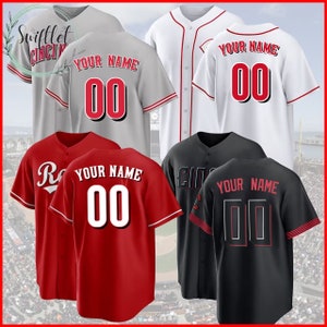Cincinnati Reds MLB Baseball Jersey Shirt Custom Name And Number For Fans