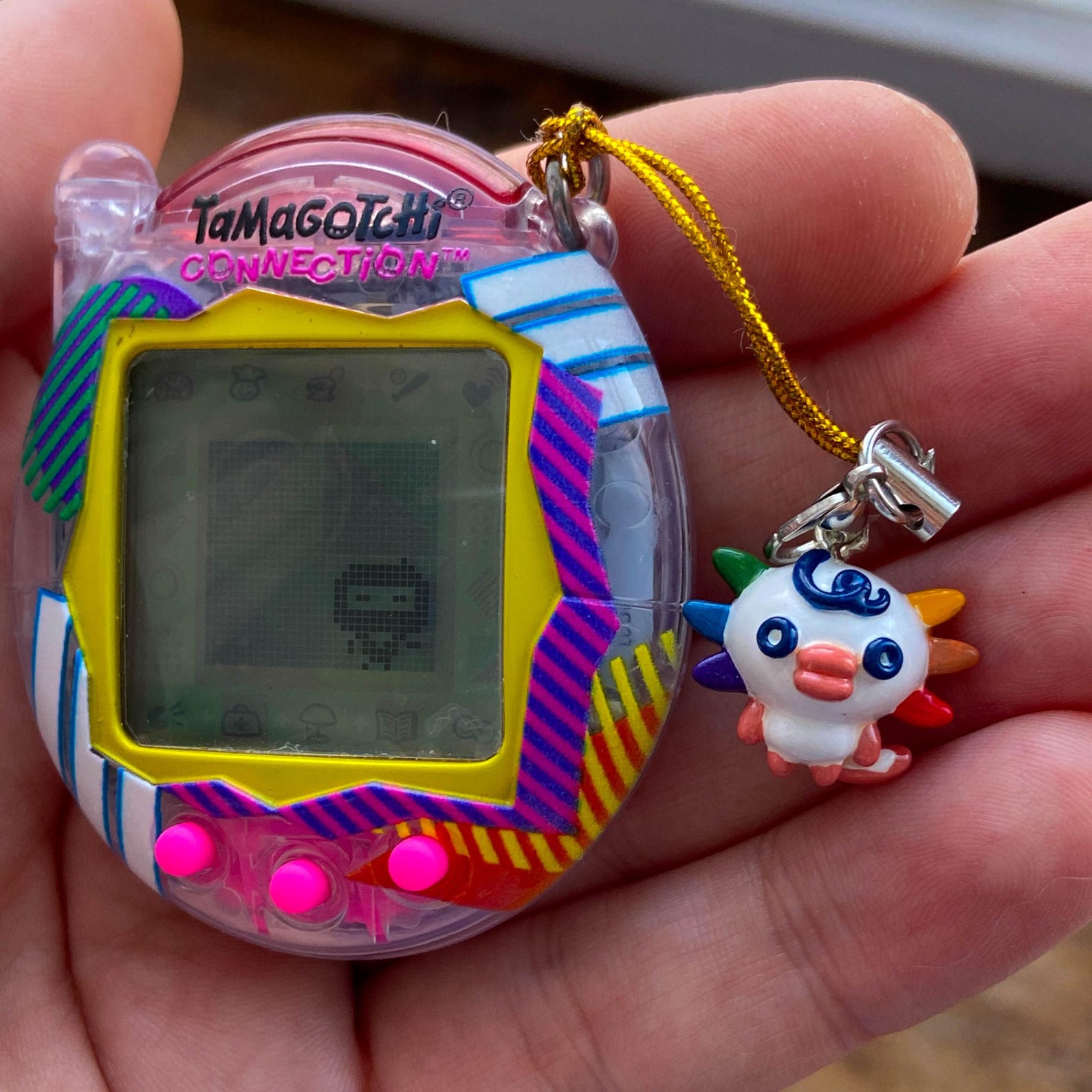 Woopatchi Handpainted Tamagotchi Woopatchi Character Charm for Uni, Connection ...