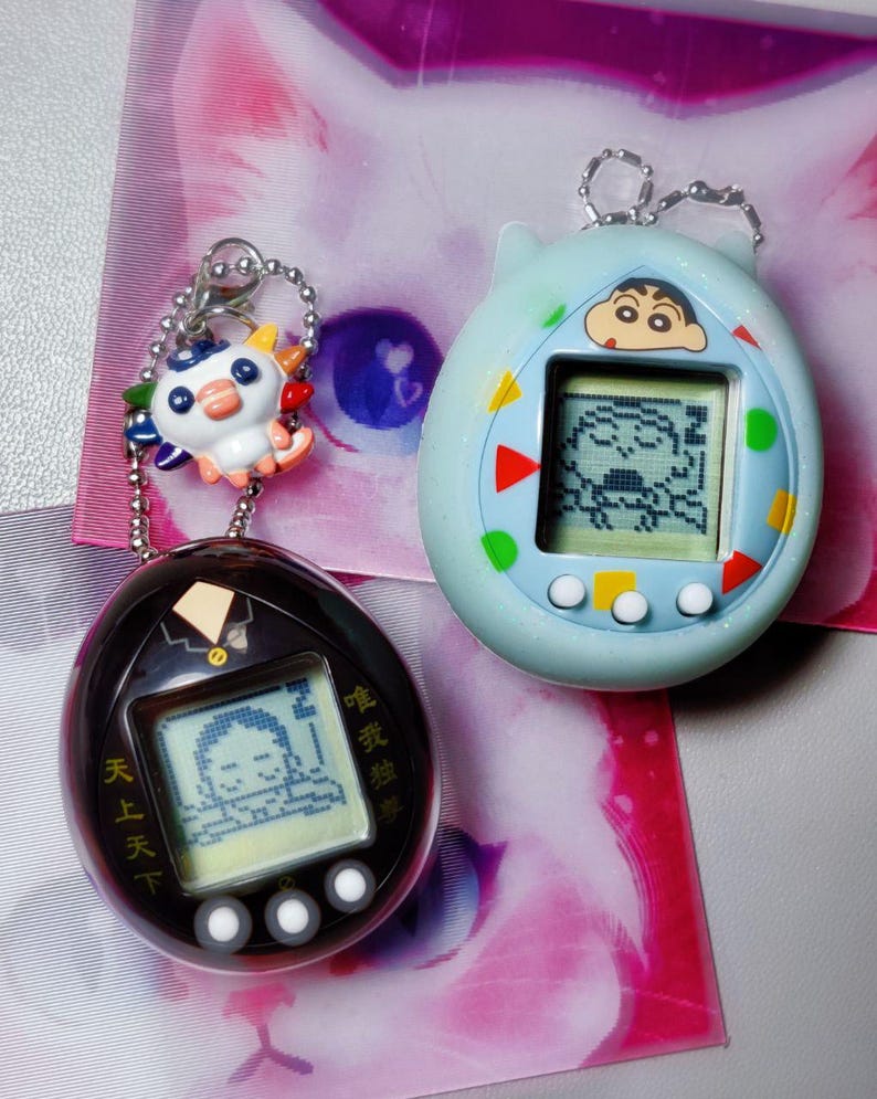 Woopatchi Handpainted Tamagotchi Woopatchi Character Charm for Uni, Connection ...