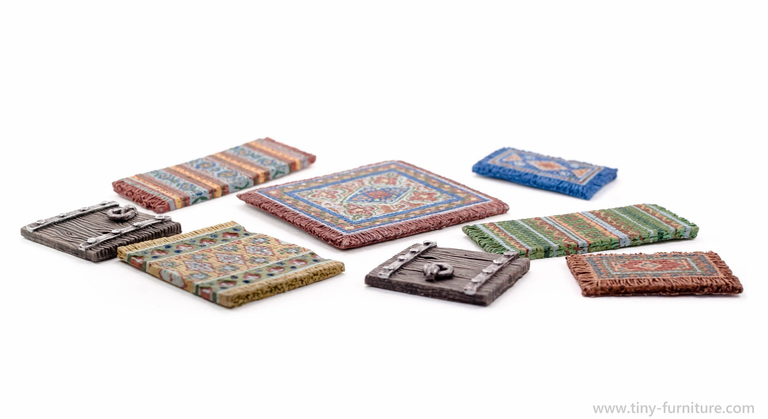 Carpets and Hatches PAINTED Miniature Tabletop Furniture Etsy