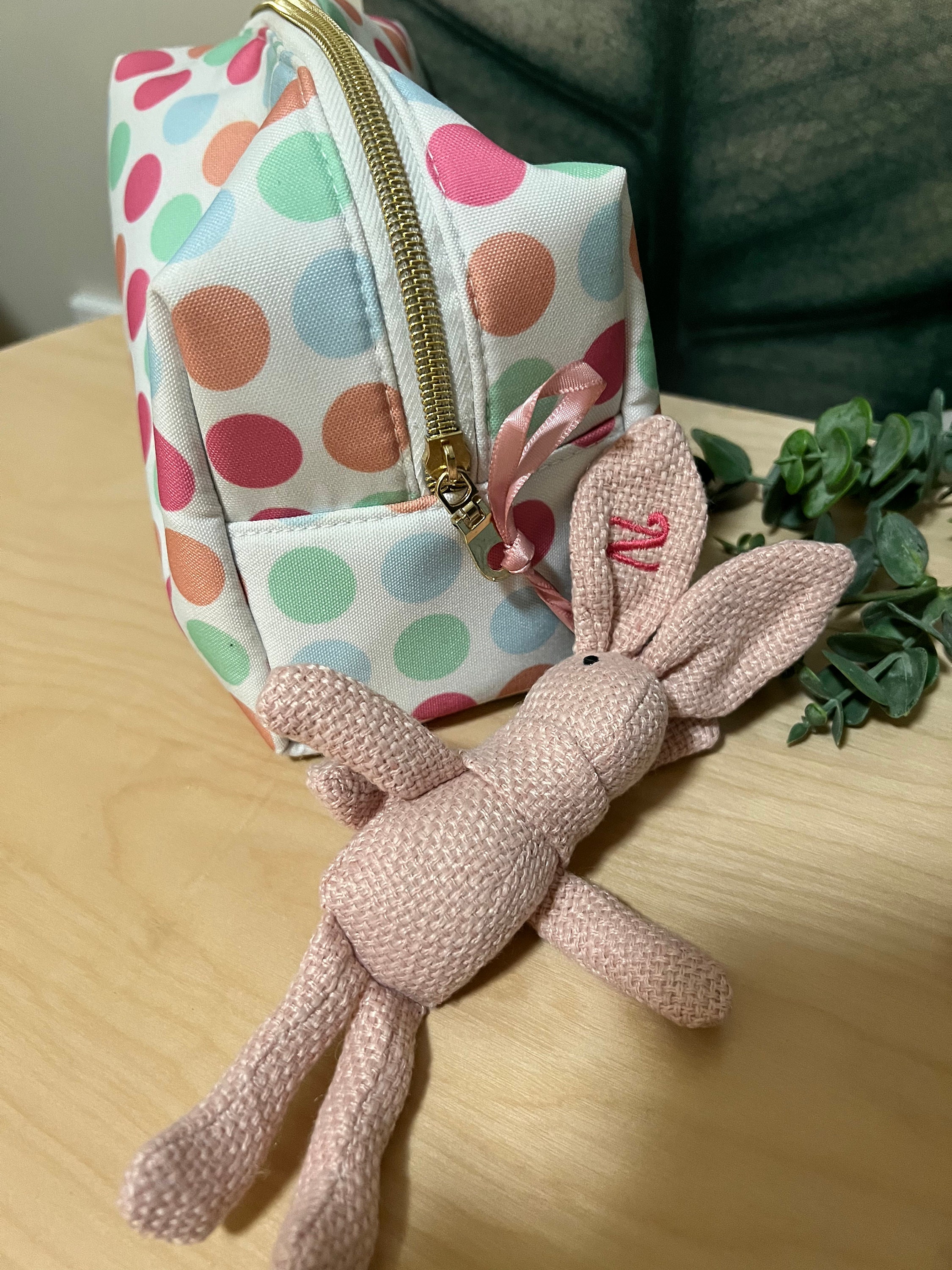 Personalised Bunny Rabbit Name Tag for Key Chain Bag Pencil Etsy Australia