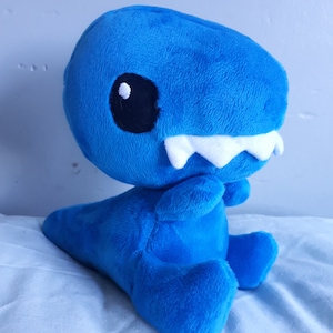 CUSTOMIZABLE T-rex plush, choose your own colours, OPTIONAL embroidered message avaliable.