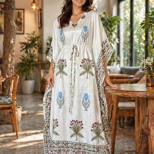 boho night dress Starry Night Maxi Dress: Shine Bright in Bohemian Style