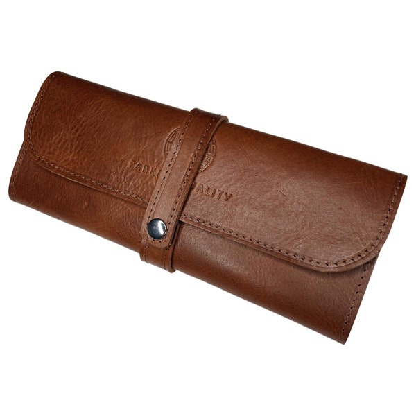 Leather Pencil Case - Parker Quality - HandMade