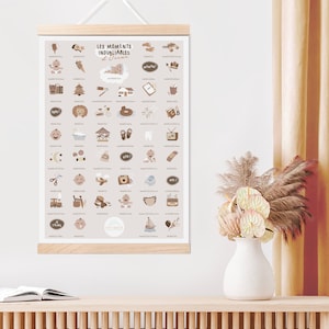 Customizable GRAND MOMENTS poster + wooden hanger