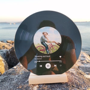 Romantic Personalized Record, Birthday Gift for Her, Anniversary Gift for Partner, Couples Gift, Valentines Gift, Boyfriend