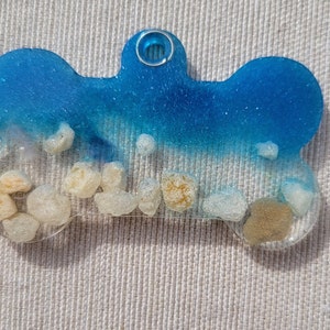 River Resin Dog Tag