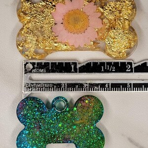 Ocean Resin Dog Tag - Summer Dog Tag