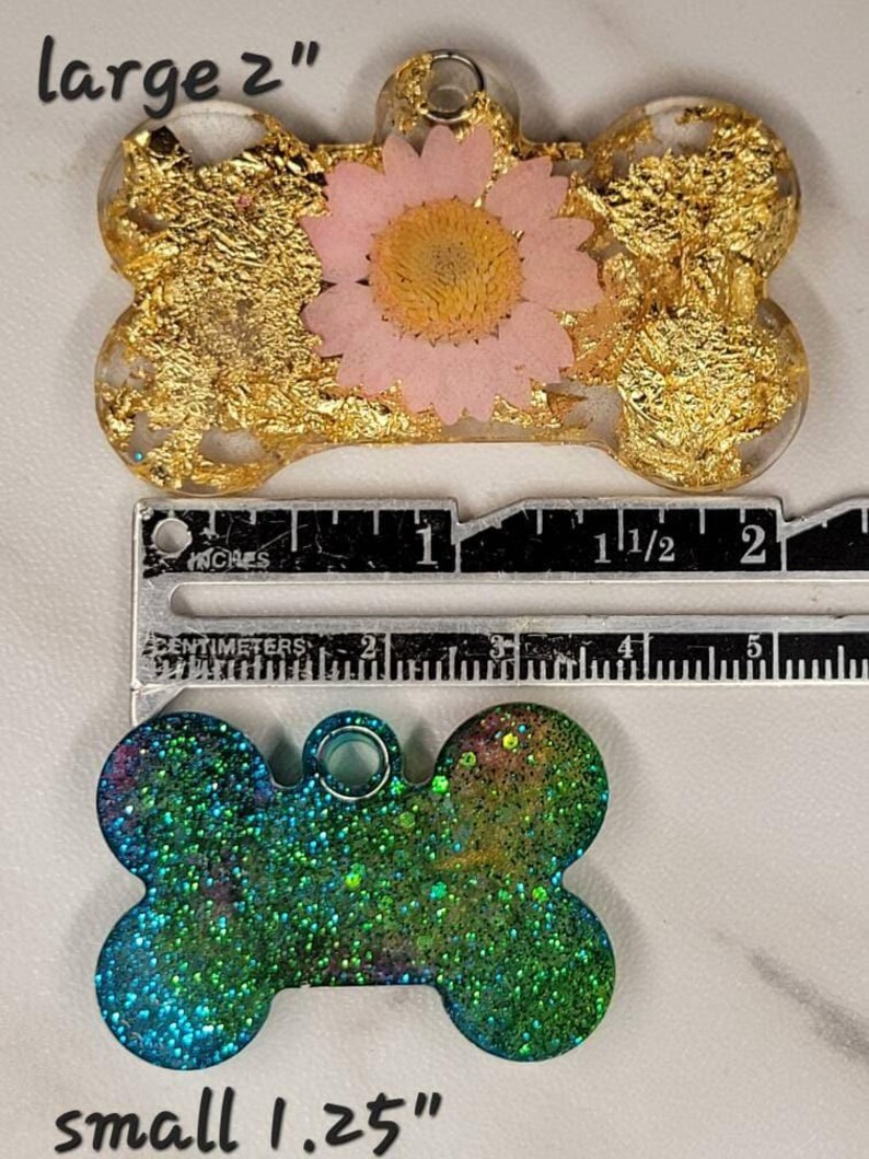 Ocean Resin Dog Tag - Summer Dog Tag