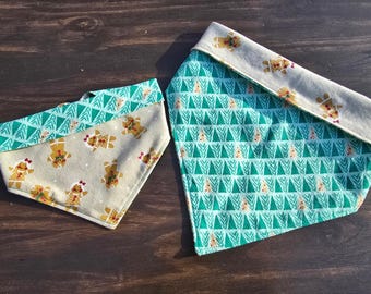 Bandana con alberi di pan di zenzero