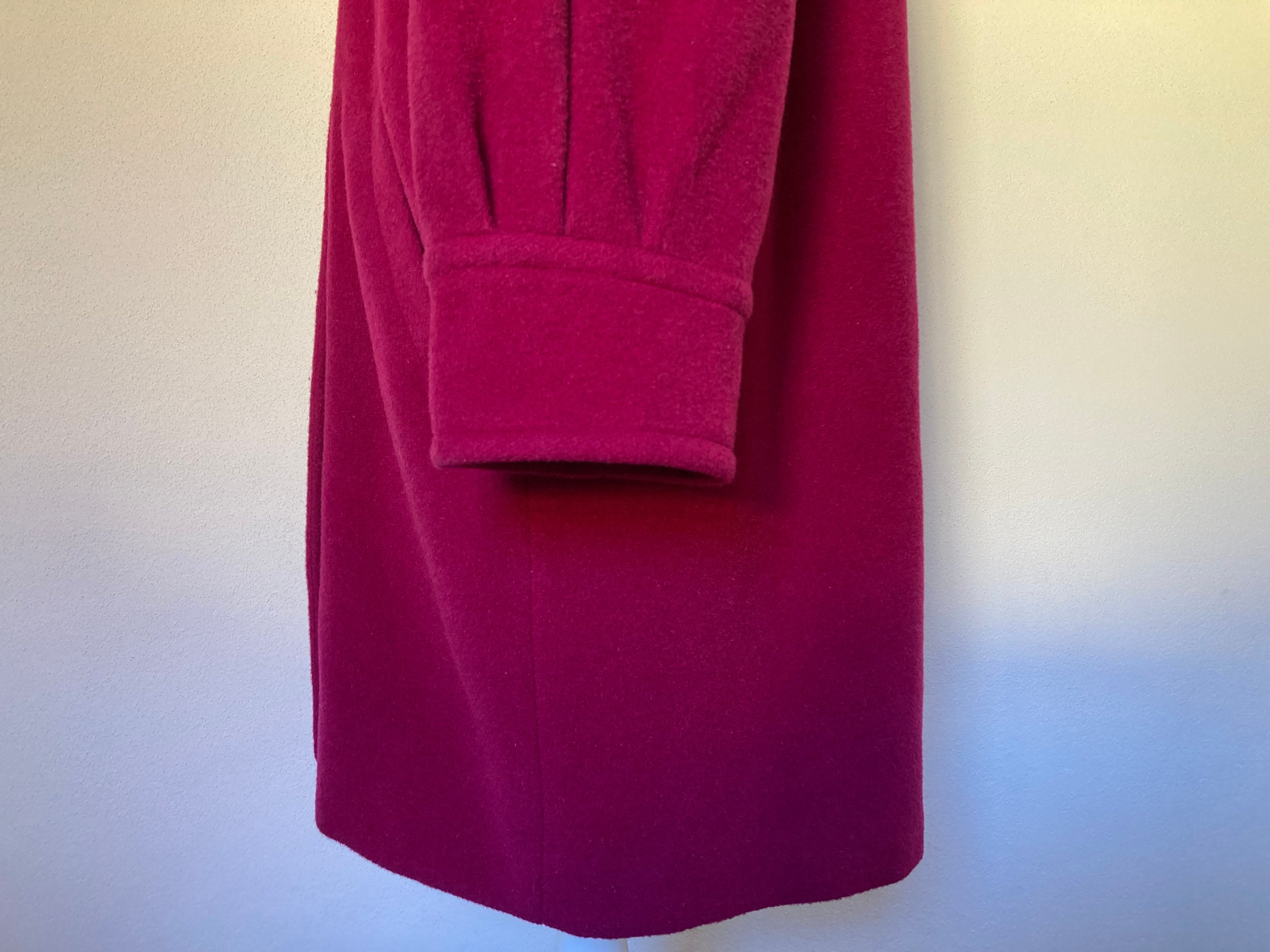 1980'S USA DESIGNER wool coat
