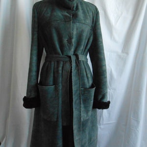 Vintage Coat Armani Jeans Long Overcoat