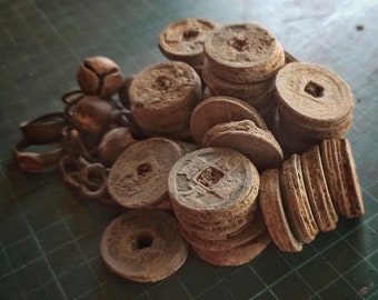 Apilado de monedas chinas / Varias opciones
