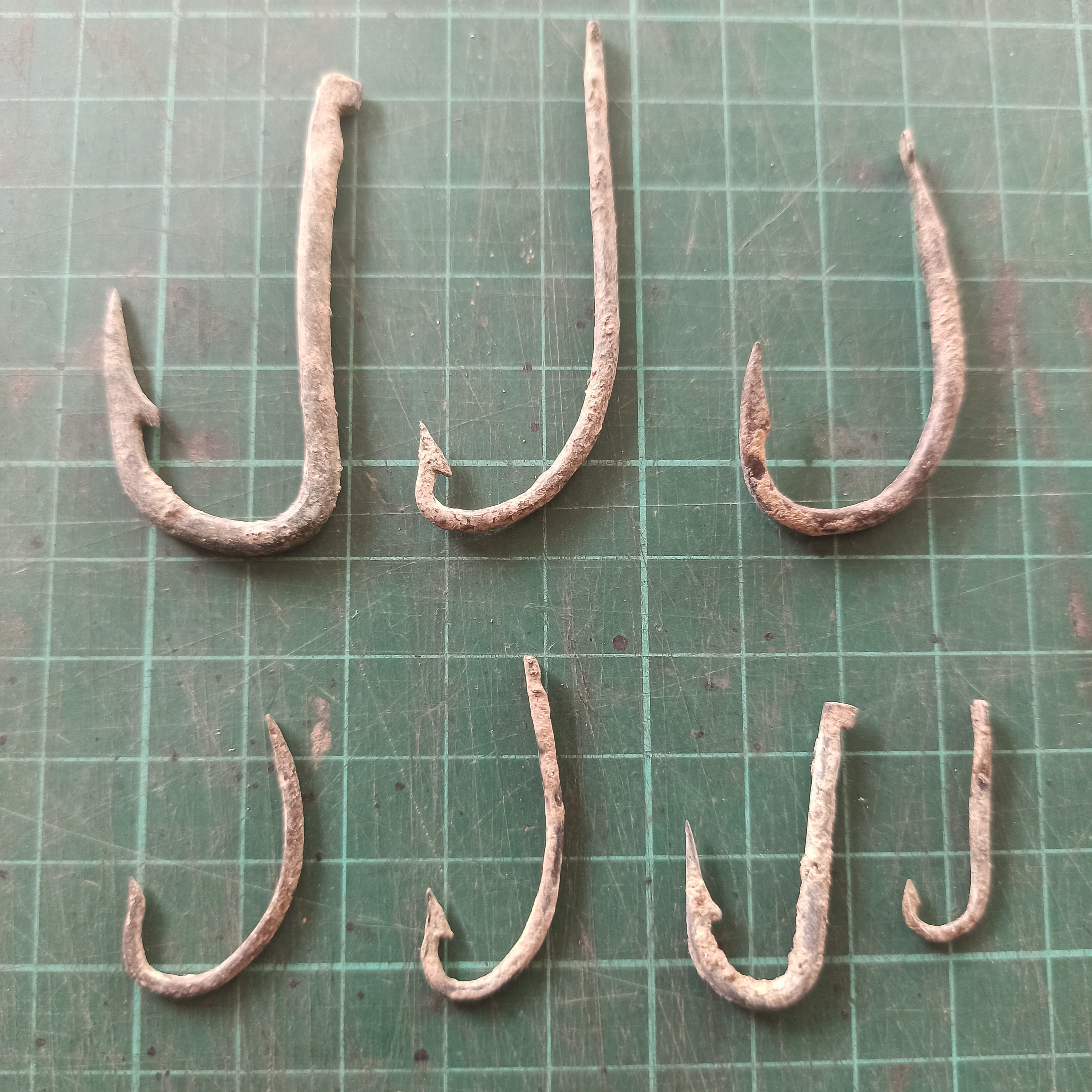Vintage Early Bronze Fish Hook | Uncleaned | Various Option - Etsy