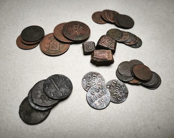 オランダ領東インド 1942S 1/10 グルデン硬貨、720 銀貨、オランダ領東