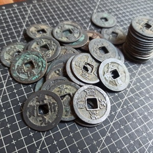 20 Pcs | Ancient Chinese Coins Northern Song | RANDOM CLEANED DIRT