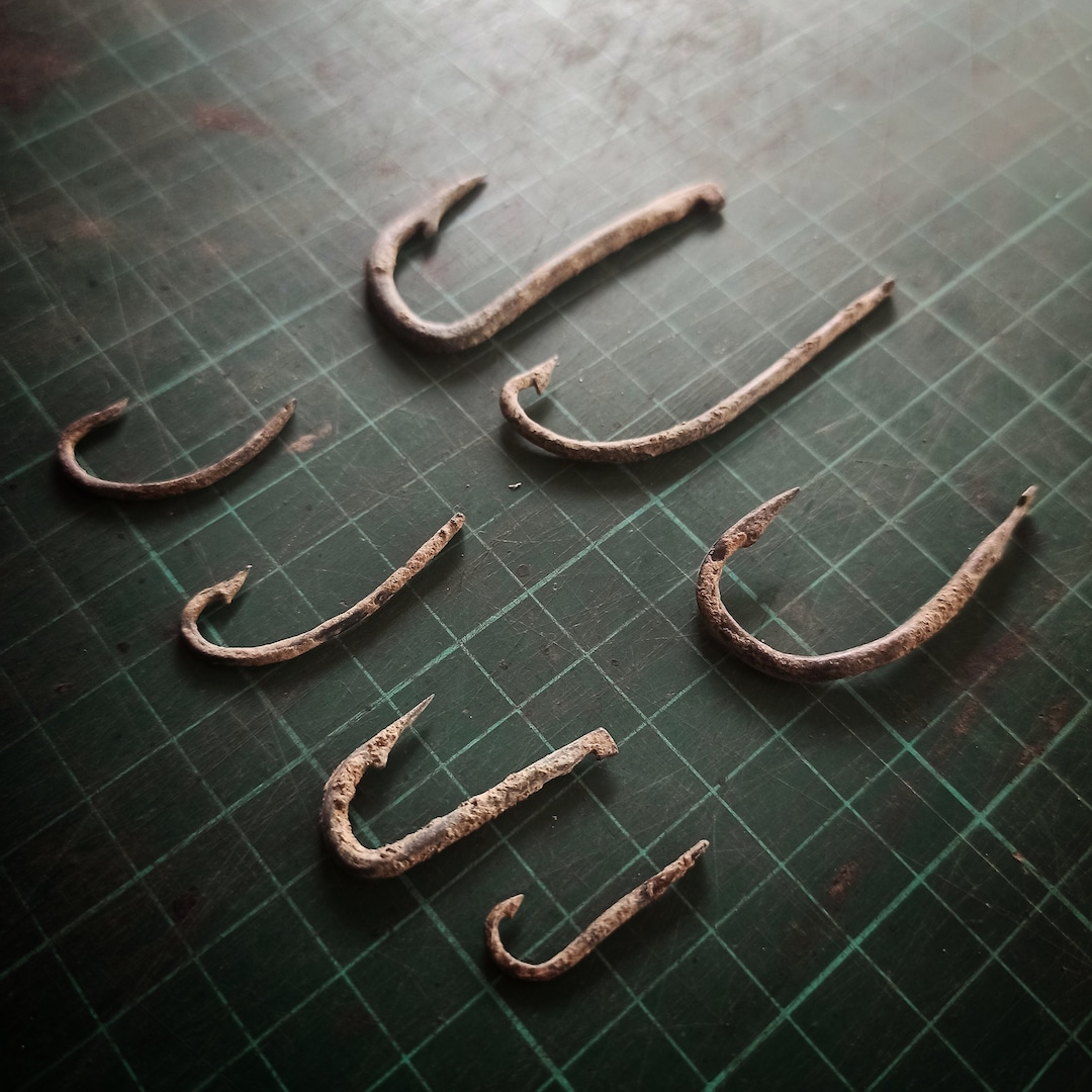 Vintage Early Bronze Fish Hook | Uncleaned | Various Option - Etsy