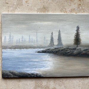 Magia del mar | Pintura acrílica original sobre cartón. 18cm x 13cm