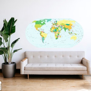 WORLD POLITICAL MAP
