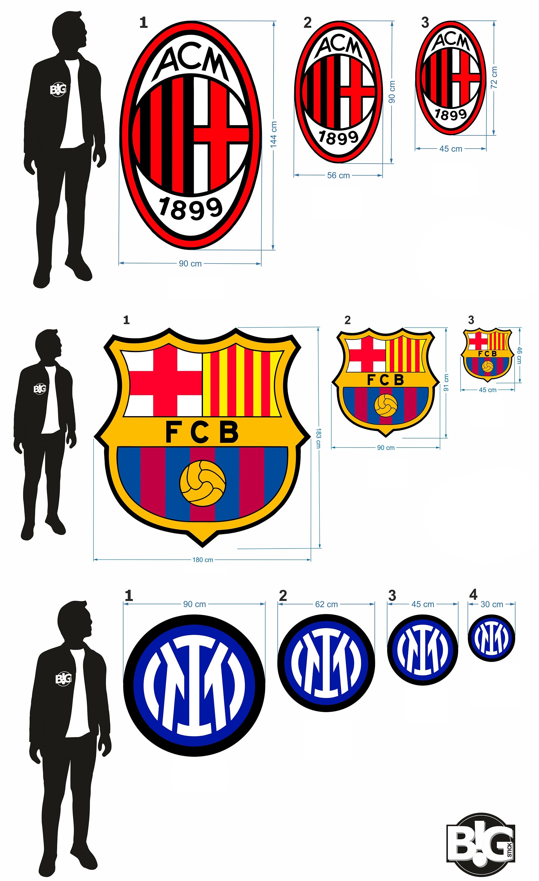 Football Team Crest Emblem Logo Big Wall Sticker Decal Etsy football-team-crest-emblem-logo-big-wall-sticker-decal-etsy