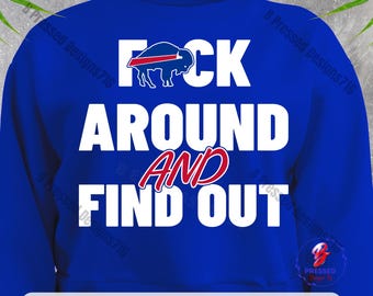 Buffalo svg png F Around and Find out Buffalo afc svg buffalo Football-svg-png Sports svg png Bills svg png