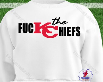 Funny F the Chiefs SVG PNG: Buffalo Football (Digital Download)