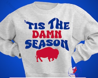 Buffalo-TIS THE DAMN Season svg png  Buffalo svg buffalo Football-svg-png Sports svg png Bills svg png
