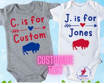 Buffalo CUSTOM Baby SVG – Football Fan made to order (Digital Download)