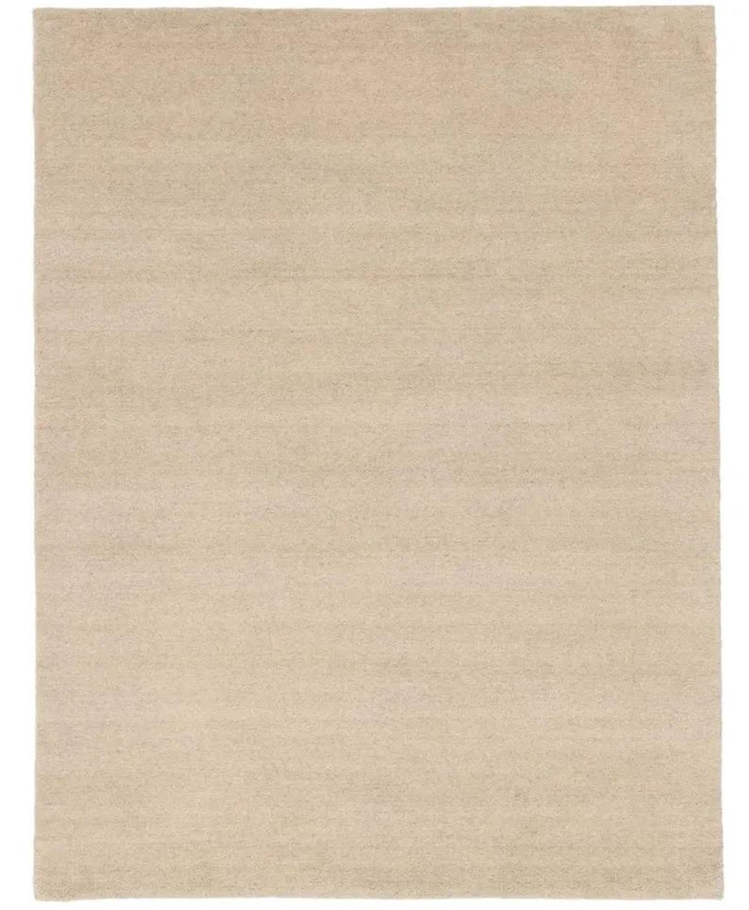 Handloom Autumn Harvest Beige Color Wool Rug Handwoven, Hand Knotted ...