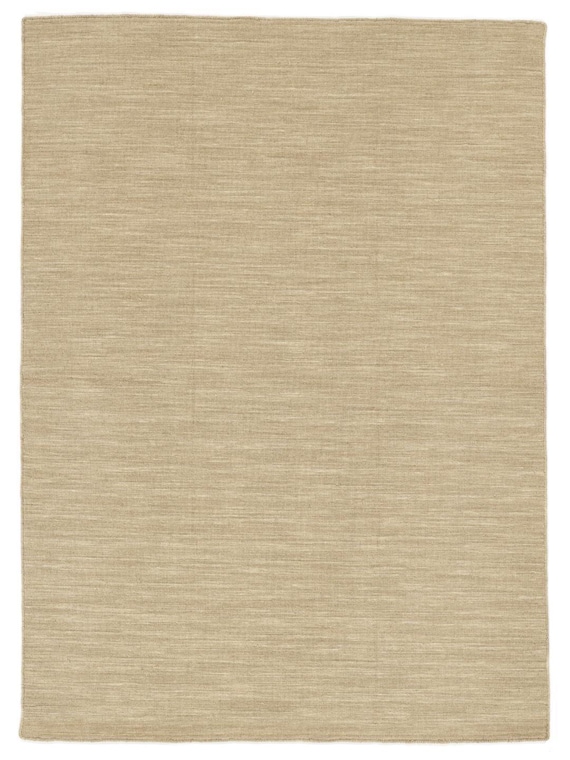 Hand Made Handloom rug Beige color Wool Rug Handwoven, Wool Kilim Rug, Handmade Rug, Flatweave Rug, Bohemian Rug Durrie Rug For Living room