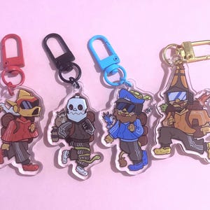 TWRP Critters 2 inch Mini Keychains