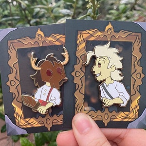 Kid Belos And Caleb Wittebane Enamel pin The Owl house
