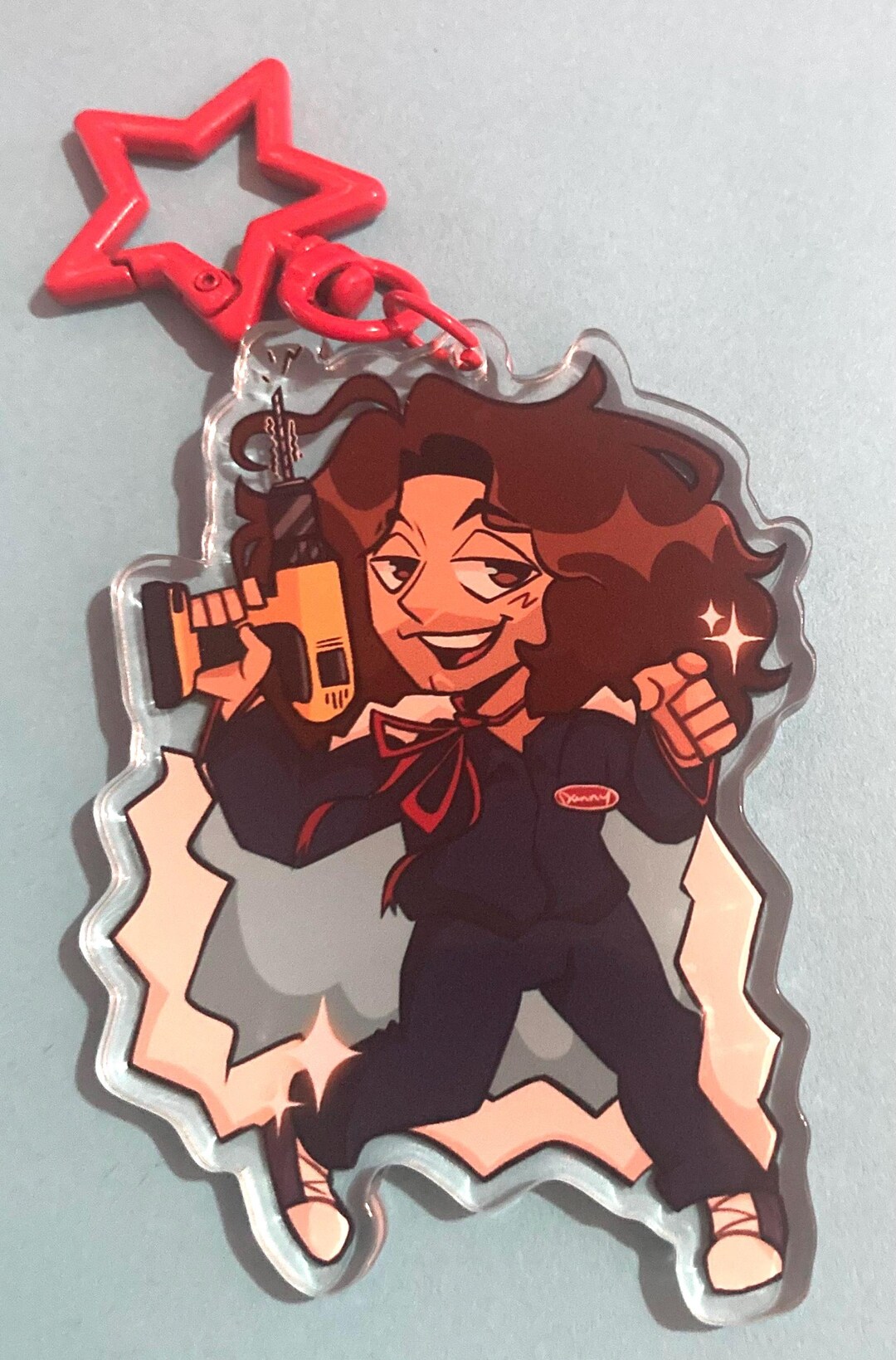 NSP Mechanic Danny 3 Inch Keyhchain - Etsy