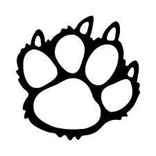Wolf Paw Print Vinyl Decal Sticker - Dog, Werewolf, Howling Theme | Free Gift Idea For Pet Lovers & Outdoor Enthusiasts