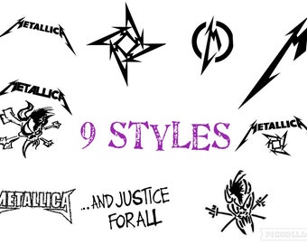 Metallica Skull M Tumbler Die Cut Vinyl Aufkleber Aufkleber, 9 Styles-Pick One