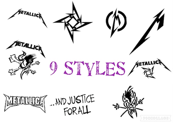 Metallica Skull M Tumbler Die Cut Vinyl Decal sticker, 9 styles-Pick one