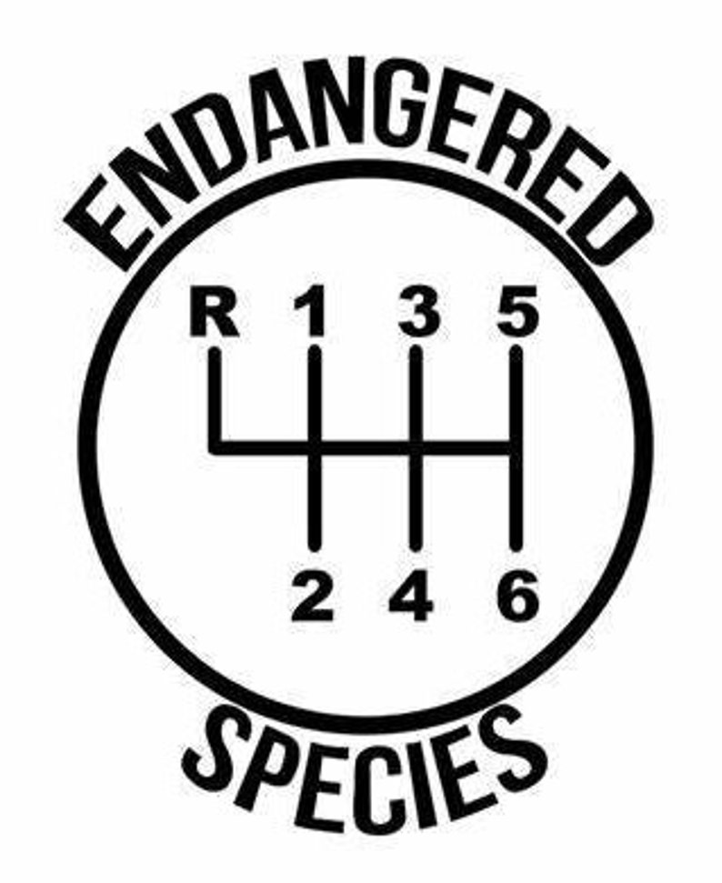 6 Speed Shift Gear Stick 5 Speed Shift Endangered Species Etsy