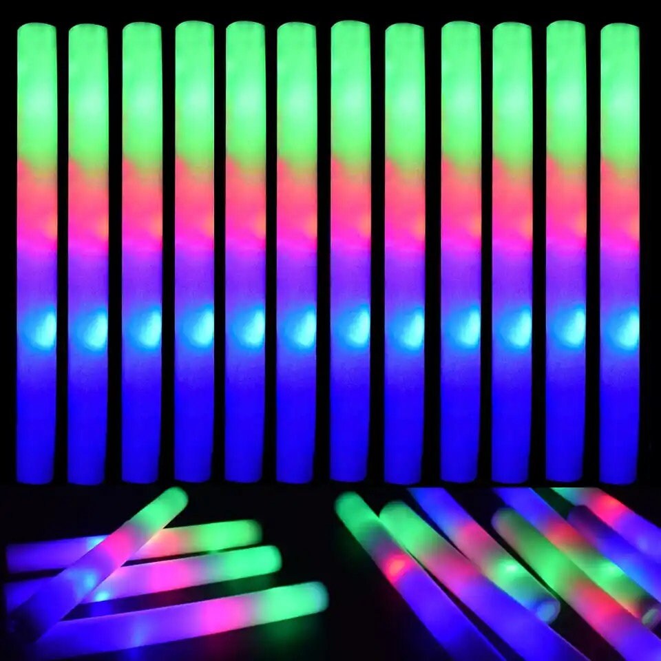 FOAM GLOW STICKS Wedding Glow Sticks Party Glow Sticks Etsy UK