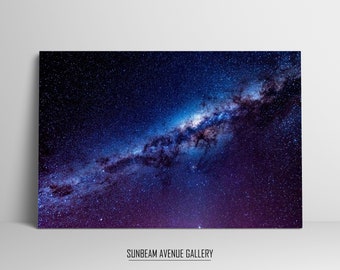 Stars at Night Landscape Printable Wall Art | Night Sky Print | Milky Way Celestial Decor | Instant Download | Printable Wall Art - 1636PL