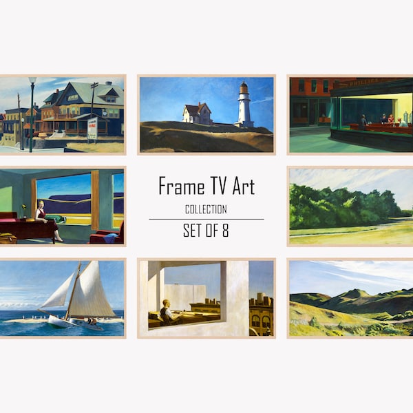Edward Hopper for Samsung Frame Etsy