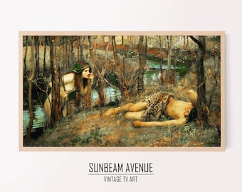 Samsung Frame TV Art | John William Waterhouse | Famous Artist | Classic Fine Art | LG TV art | Instant Download - 1082TVFA